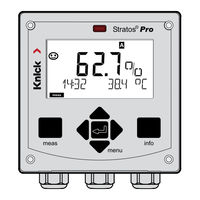 Knick Stratos Pro A2 Oxy Série Manuel Utilisateur