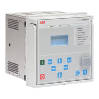 ABB Relion 611 Série Manuel De L'utilisateur