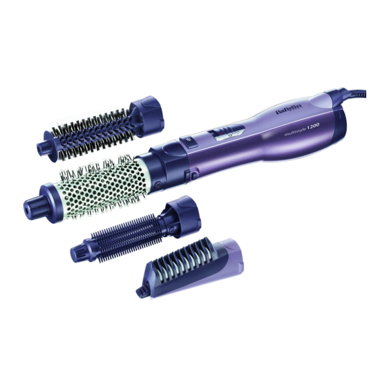 BaByliss multistyle 1200 Mode D'emploi