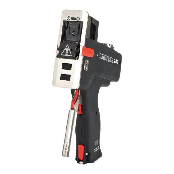 Reiner 940 Mode D'emploi