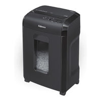 Fellowes Microshred 10M Mode D'emploi