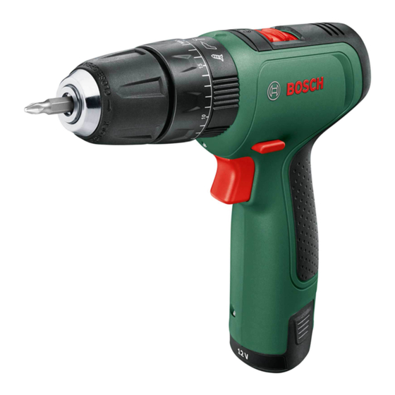 Bosch EasyImpact 1200 Notice Originale