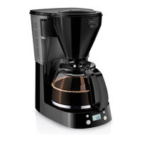 Melitta EasyTop Timer Mode D'emploi