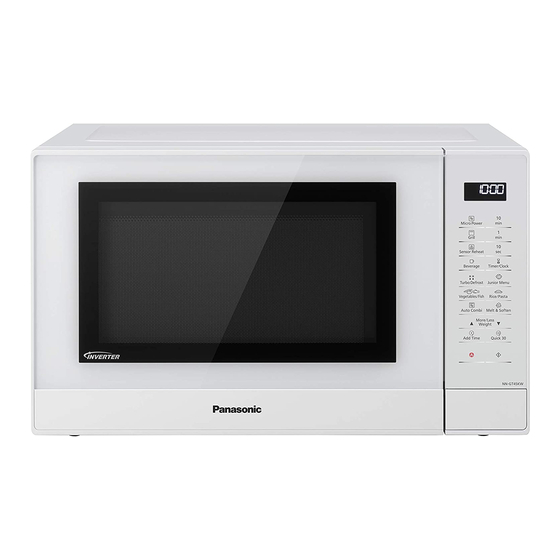 Panasonic NN-GT45KW Manuels