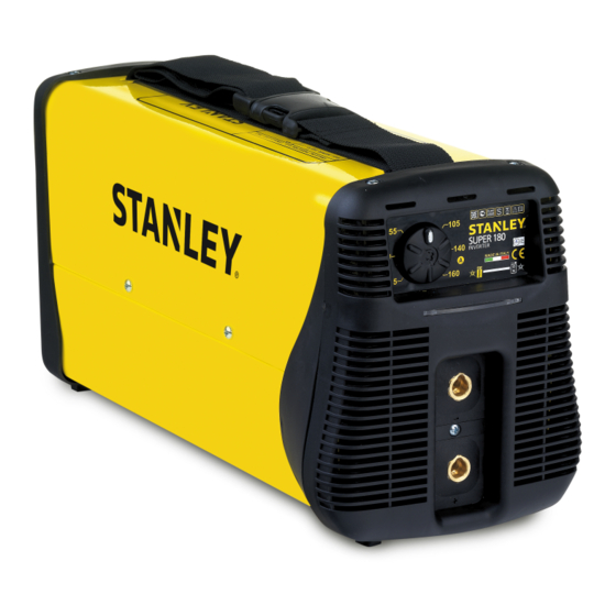 Stanley SUPER 180 TIG LIFT Manuel D'utilisation