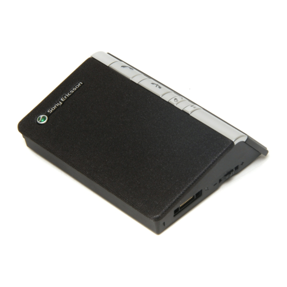 Sony Ericsson HCB-100 Manuels