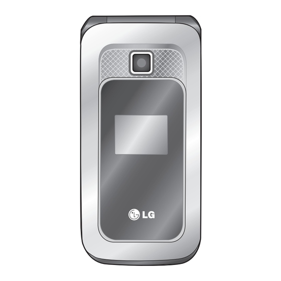 LG TU330 Guide De L'utilisateur