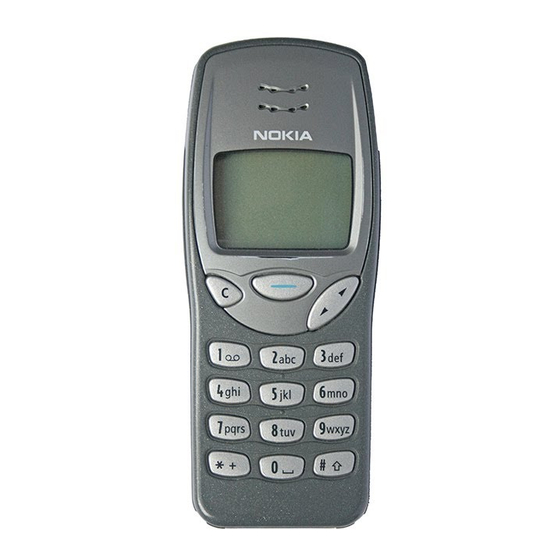 Nokia 3210 Manuel D'utilisation