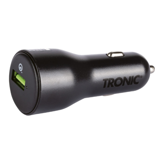 Tronic TLA 18 A1 Mode D'emploi