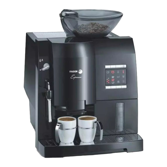 Fagor Espresso CAT 40 NG Manuels