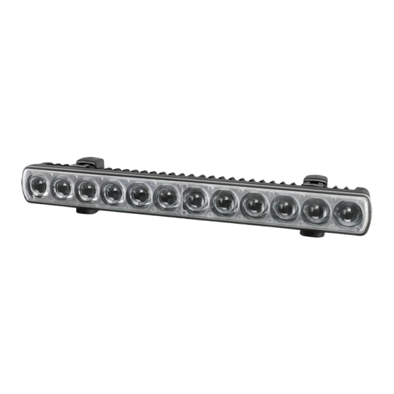 Hella LED DRIVING LIGHT BAR 350 MM Instructions De Montage