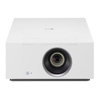 LG CineBeam AI ThinQ HU710PW-GL Manuel D'utilisation