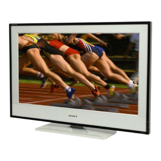 Sony BRAVIA KDL-32E4000 Mode D'emploi