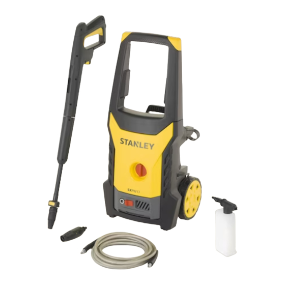 Stanley SXPW17E Traduction Des Instructions Originales