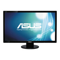 Asus VE278 Série Guide De L'utilisateur