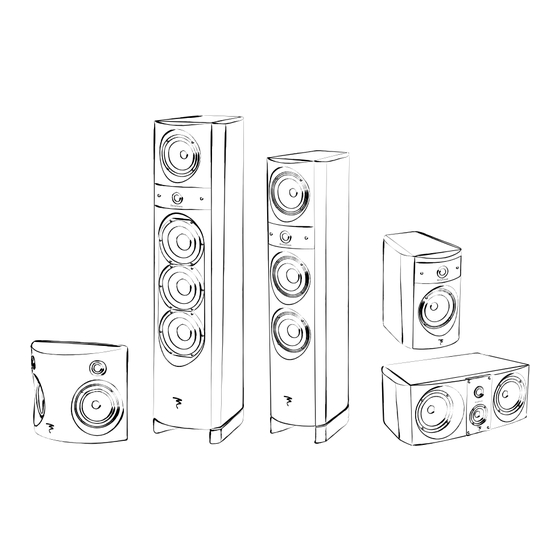 Focal ELECTRA 1000 BE II Manuel D'utilisation