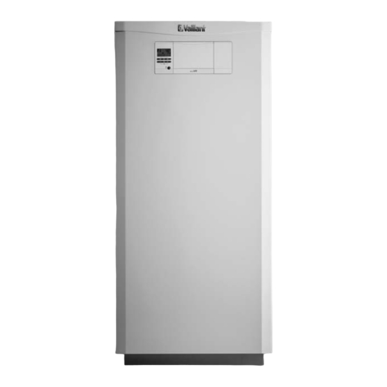 Vaillant ecoVIT VKK 186/5 (E-BE) R1 Notice D'emploi