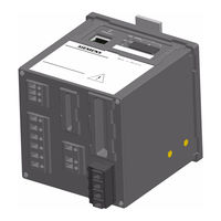 Siemens SICAM MMU 7KG9663 Manuel De L'utilisateur