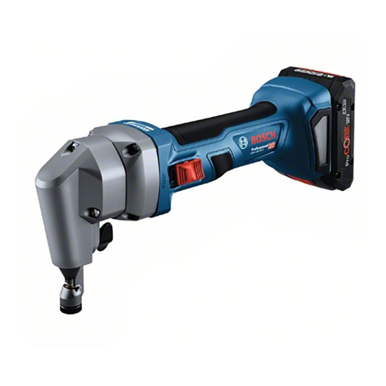 Bosch GNA 18V-16 Professional Notice Originale