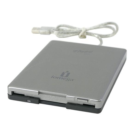 Iomega Floppy USB Drive Guide De Démarrage Rapide