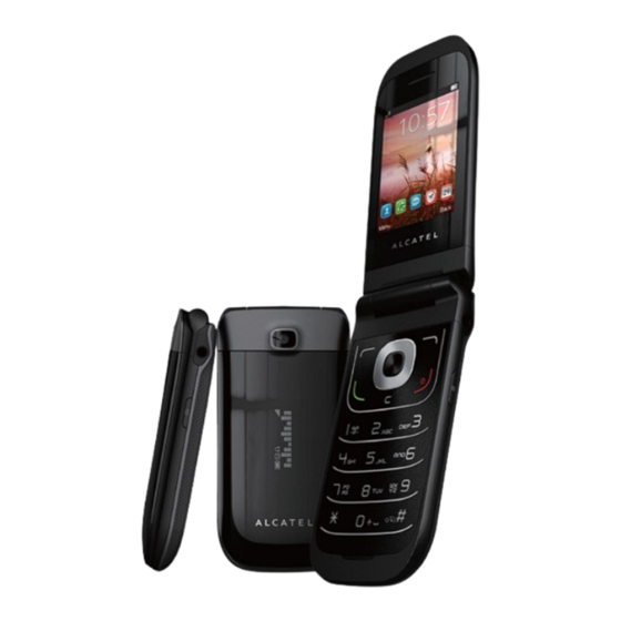 Alcatel Onetouch 768T Manuels