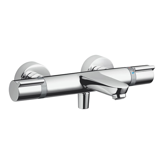 Hansgrohe Versostat2 15348000 Mode D'emploi / Instructions De Montage