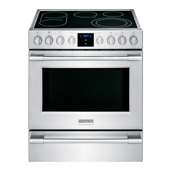 Frigidaire PROFESSIONAL Guide De Mise En Route