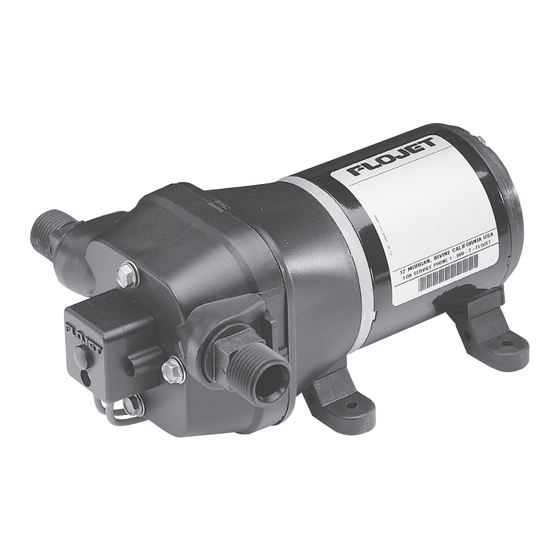 Xylem FLOJET 4305 Guide D'installation