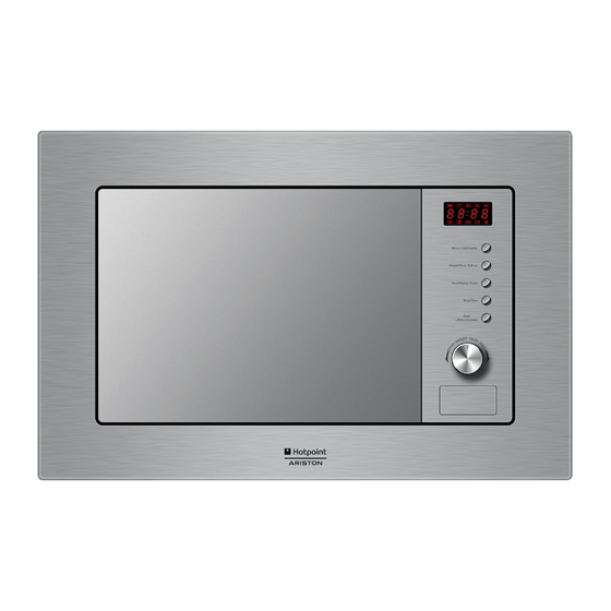 Hotpoint Ariston MWHA 122.1 X Mode D'emploi