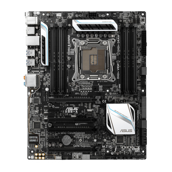 Asus X99-A Mode D'emploi