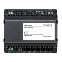 SSS Siedle DCA 650-02 Instructions De Programmation