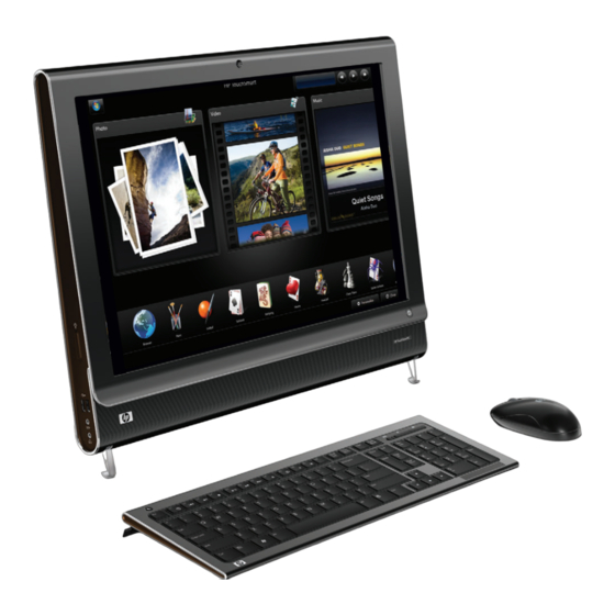HP TouchSmart Série Manuel De L'utilisateur
