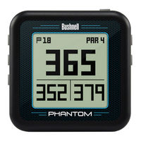 Bushnell GOLF Phantom Mode D'emploi