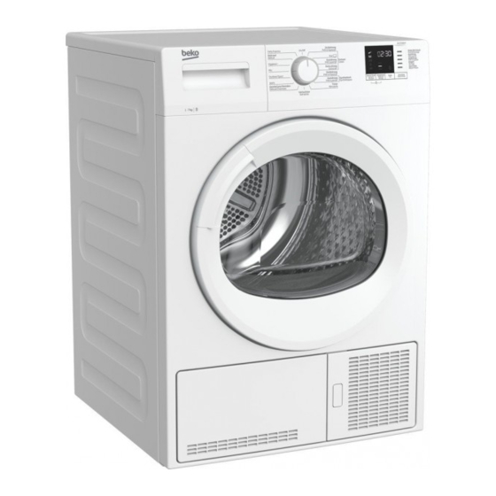 Beko DCU9203020BXT Manuel De L'utilisateur