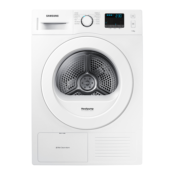 Samsung DV8 Serie Manuel D'utilisation