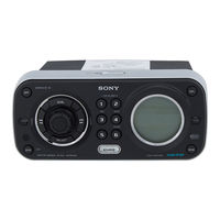 Sony CDX-HS70MW Mode D'emploi