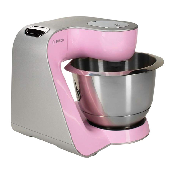 Bosch MUM58K20 Manuel D'utilisation