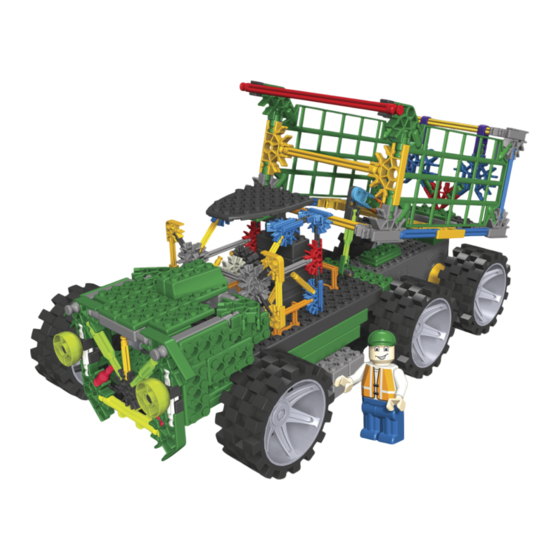 K'Nex Collect & Build Dump Truck Instructions De Montage