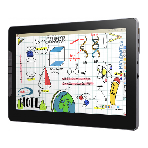 ViewSonic VieqBoard Pen Display ID1330 Guide De Démarrage Rapide