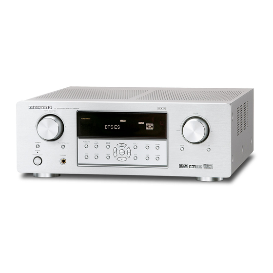 Marantz SR4600 Manuel D'instructions