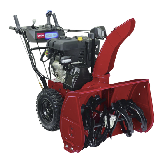 Toro Power Max 928 OAE Guide De Démarrage Rapide