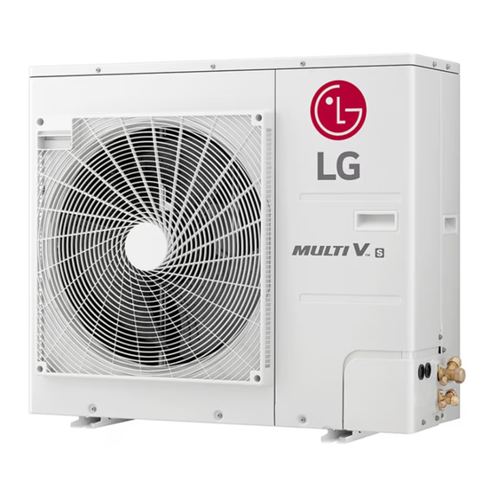 LG Multi V ZRUN040LSS0 Manuel D'installation Et D'utilisation