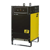 ESAB LAF 1601 Manuel D'instructions