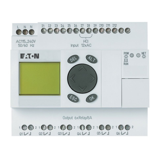 Eaton easyRelay EASY819 Série Notice D'installation
