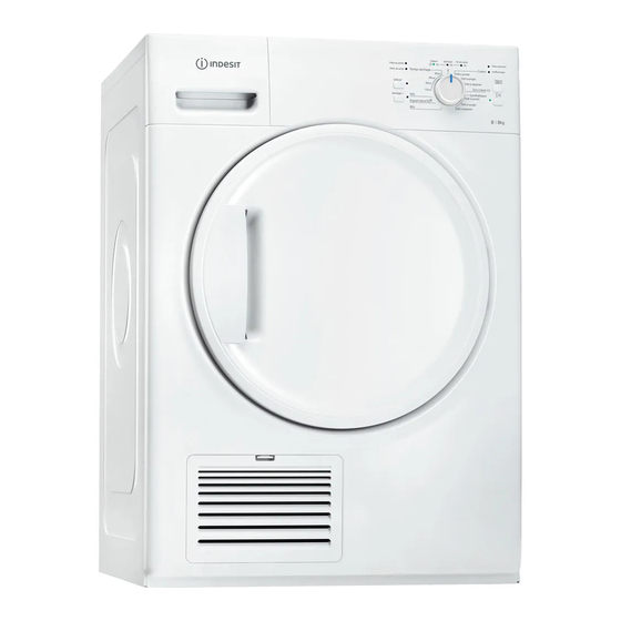 Indesit IND80110 Guide D'utilisation