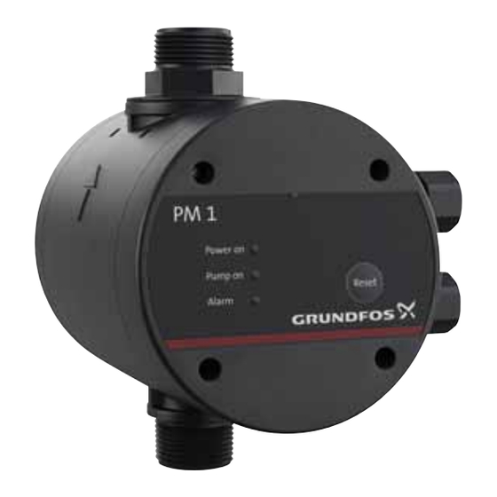 Grundfos PM 1 Notice D'installation Et De Fonctionnement