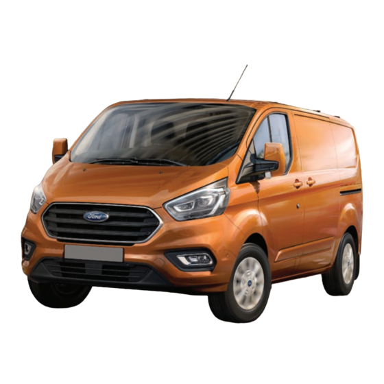 Ford Tourneo Custom 2020 Manuel Du Conducteur