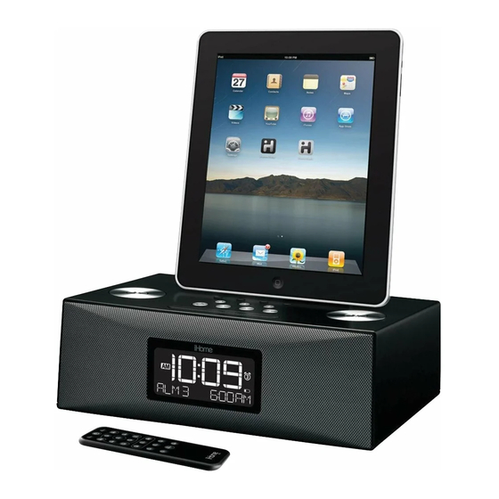 iHome iD85 Démarrage Rapide