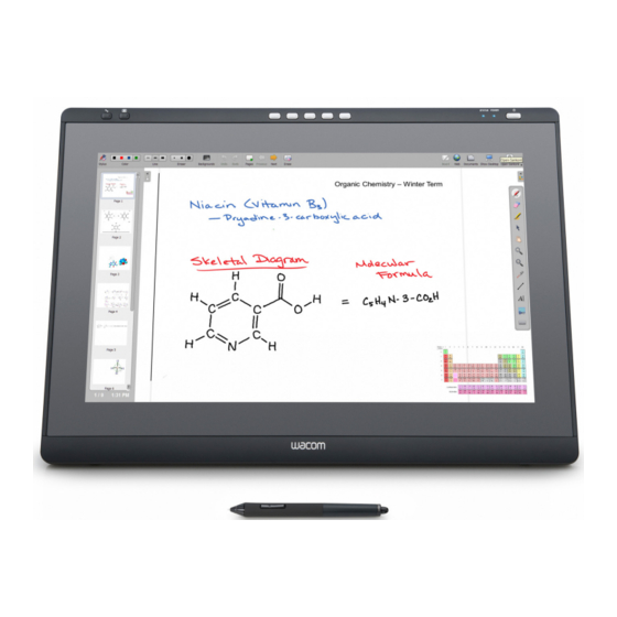 Wacom DTK-2241 Manuel