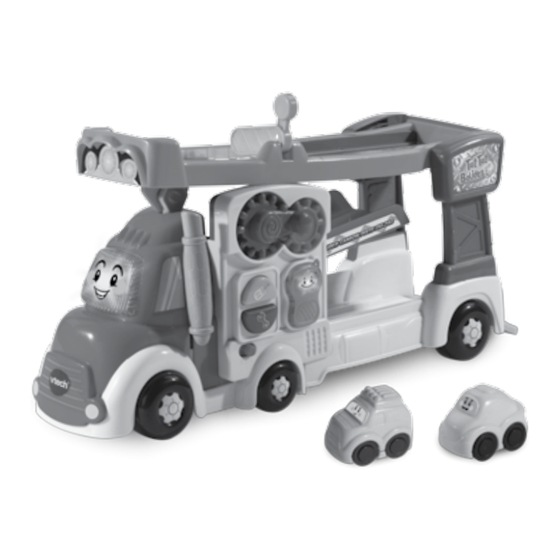 VTech Tut Tut Bolides Super camion piste zig-zag Manuel D'utilisation